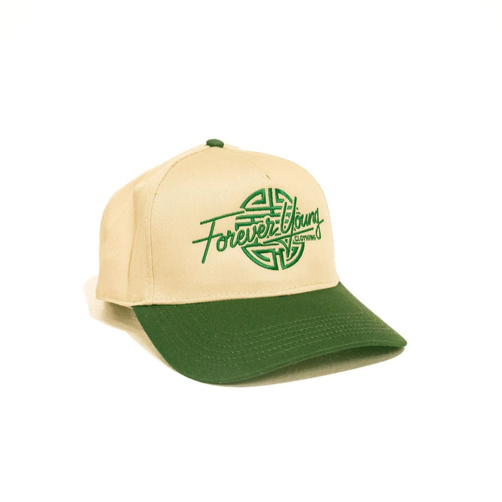 The Logo Hat - Dk. Green/Khaki