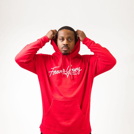 Red Embrace Hoodie