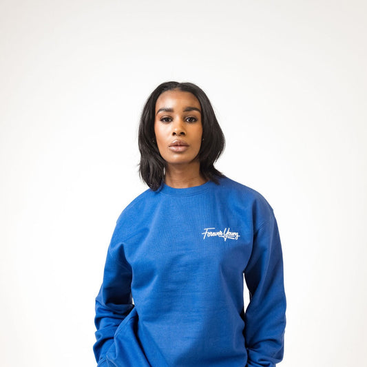 Royal Logo Lightweight Crewneck