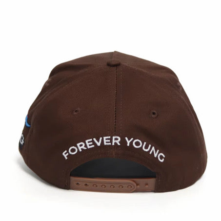 Forever Young Legacy Cap- Brown/White