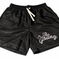 THE YOUNGEST RUNNING SHORTS- BLACK