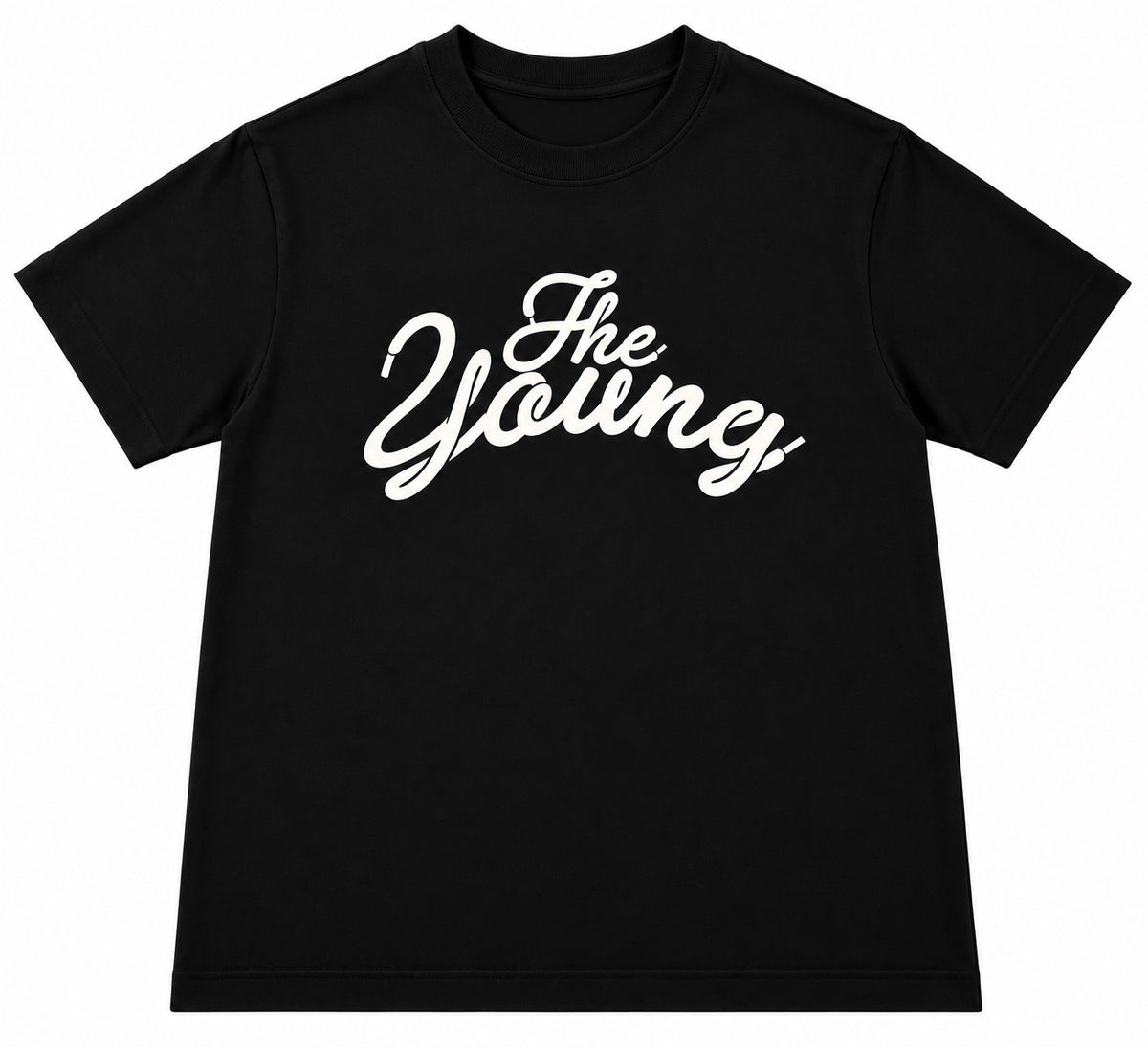 THE YOUNGEST HEAVYWEIGHT TEE- BLACK