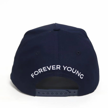 Forever Young Legacy Cap- Navy/White