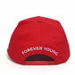 Forever Young Legacy Cap- Red/White