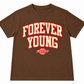 VARSITY TEE- VINTAGE BROWN/CREAM/RED