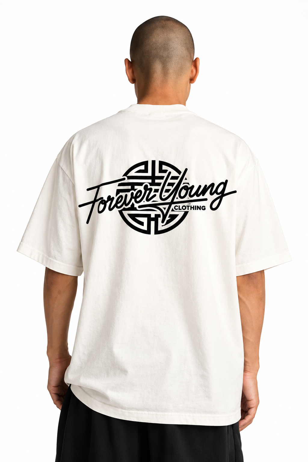 THE YOUNGEST HEAVYWEIGHT TEE- WHITE